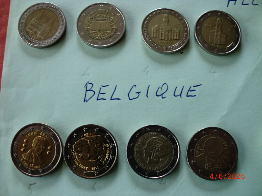 Pieces comm&eacute;morative de UE 