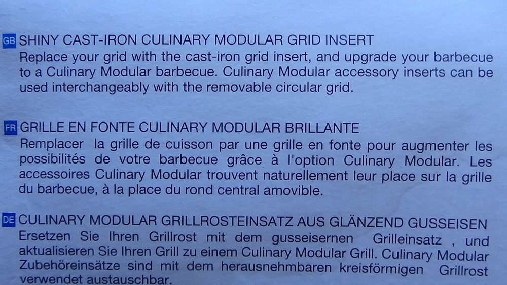 Grille modulable en fonte plus pierre c&eacute;ramique &agrave; pizzas Cuisine