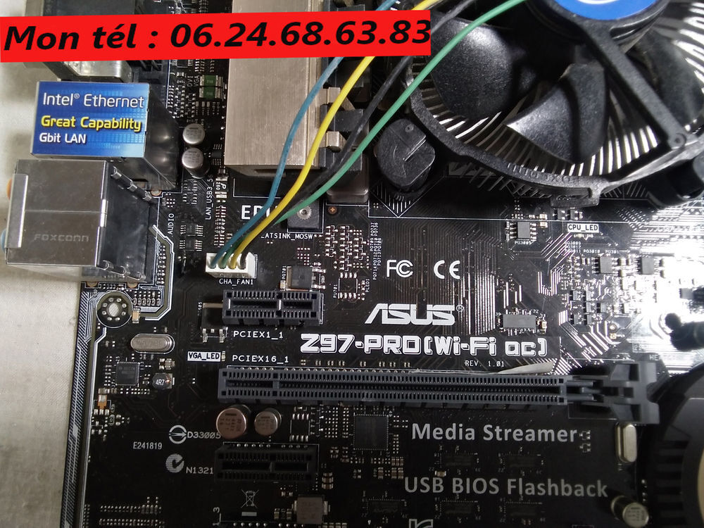 Carte M&egrave;re Asus Z97-Pro Wi-Fi Matériel informatique