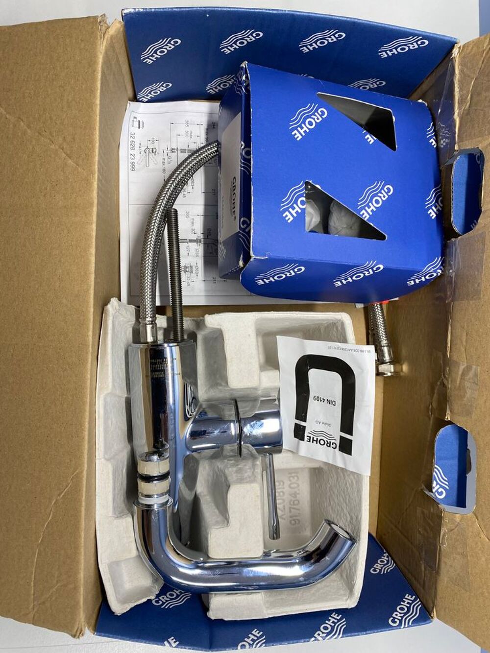 ROBINETTERIE MITIGEUR "&nbsp;GROHE&nbsp;" pour Cuisine Cuisine