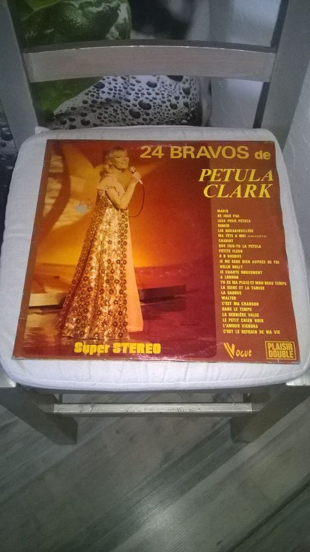 Vinyle Petula Clark
24 Bravos
1974
Bon etat
Pochette use CD et vinyles