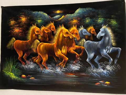 Toile de chevaux 20 Antibes (06)