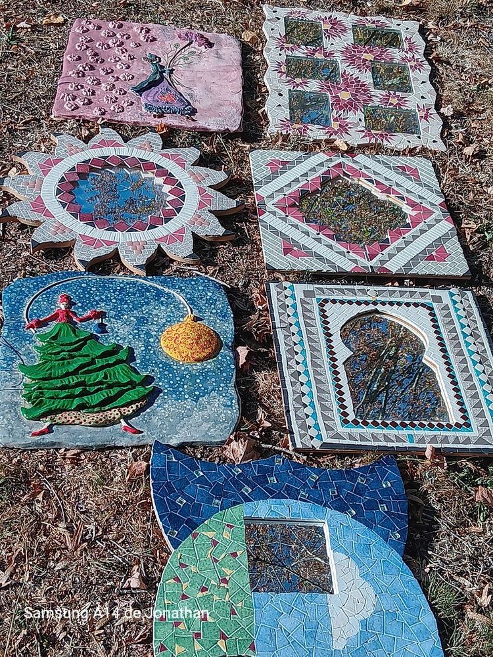 Miroir mosa&iuml;que et deco Décoration