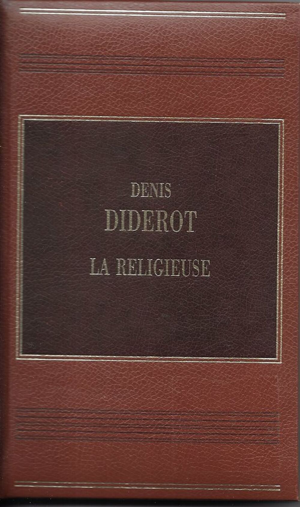 Livre, La Religieuse de Diderot Livres et BD