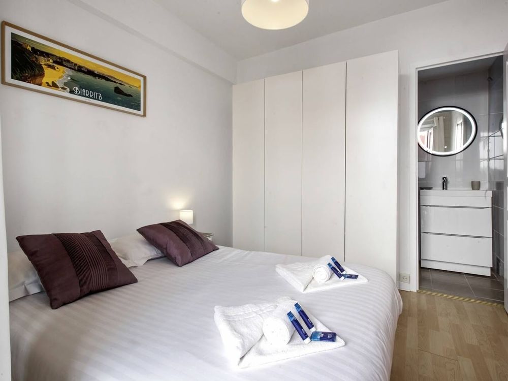 Location Appartement Charmant T2 accès immédiat à la Grande Plage Biarritz