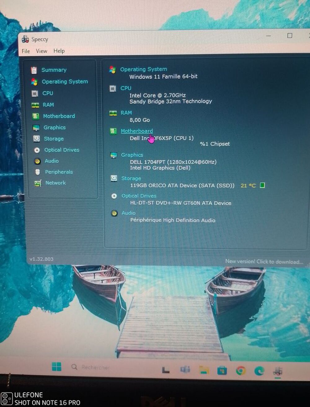 Pc dell pro Matériel informatique