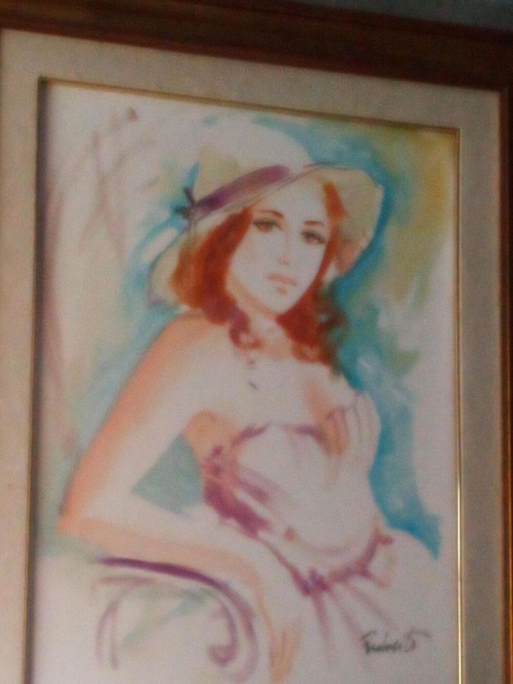 TABLEAU PEINTURE ITALIEN 