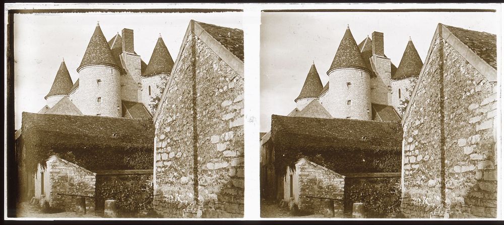 Boite 7 Vues Positifs St&eacute;r&eacute;os 6X13, Nemours, Seine-et-Marne 