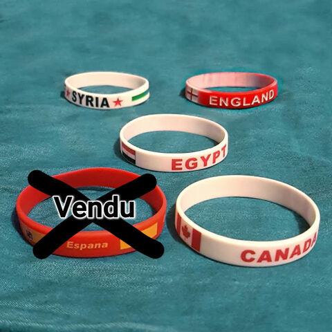 Bracelet Canada, Egypt, England, Syria Nîmes (30)