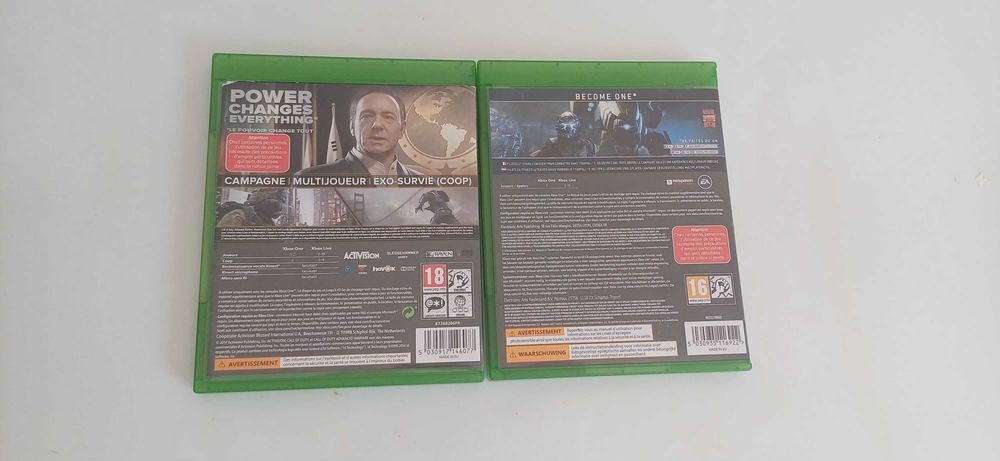 Lot Call of Duty Advanced Warfare + Titanfall 2 €" Xbox One Consoles et jeux vidéos