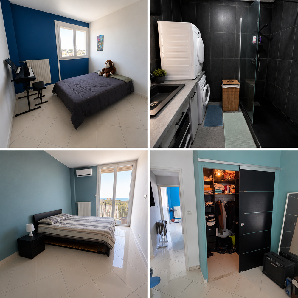 Vente Appartement Appartement 3 pièce(s) 2 chambre(s) 63.83 m² Port-de-bouc