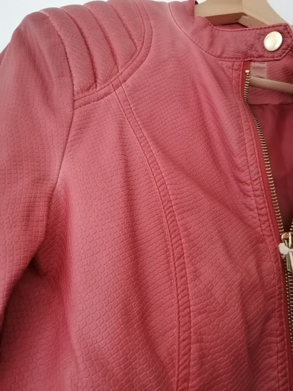 Veste simi cuir Pull&amp;Bear Vêtements