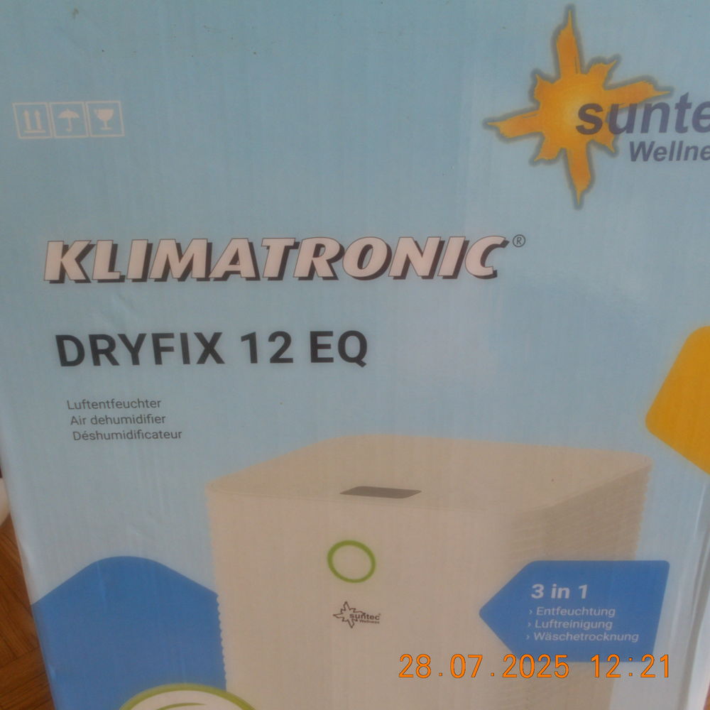 D&eacute;shumidificateur d'air. Electroménager