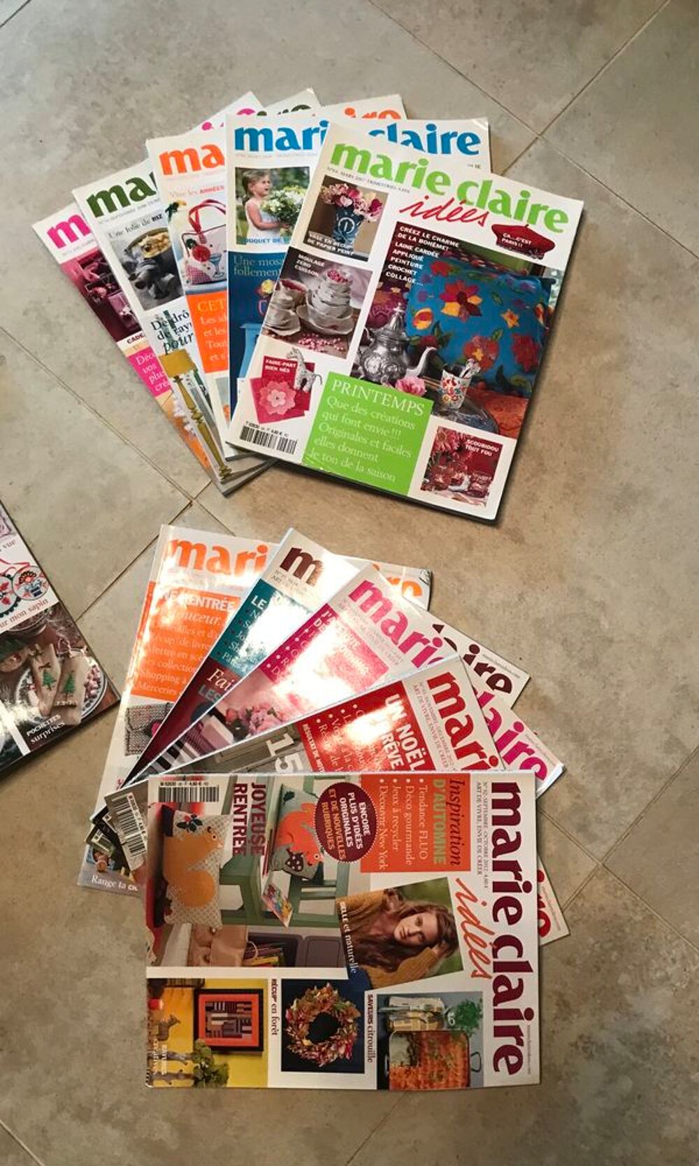 Magazines MARIE CLAIRE Id&eacute;es Livres et BD