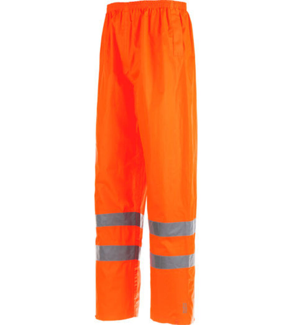 Pantalon de travail haute visibilit&eacute; orange taille xl tenue de pluie Vêtements