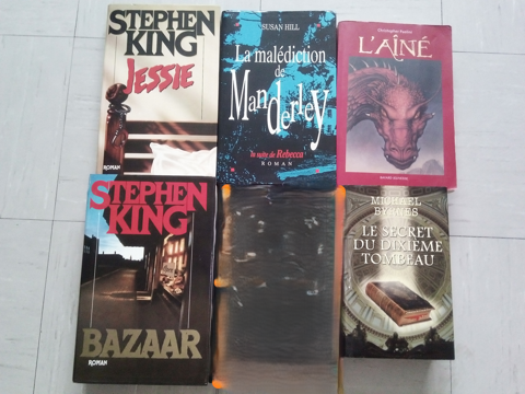 Livres romans stephen king - byrnes - paolini - hil 5 Toul (54)