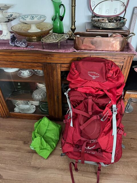 sac randonnée Osprey Ariel 65 AG femme rouge (très bon état) Paris 11 (75)