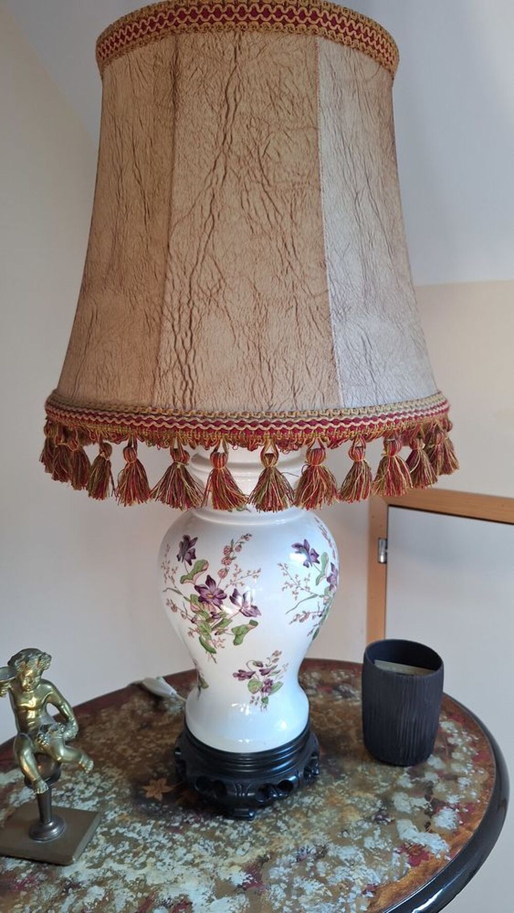 Lampe sur pied avec abat jour Décoration