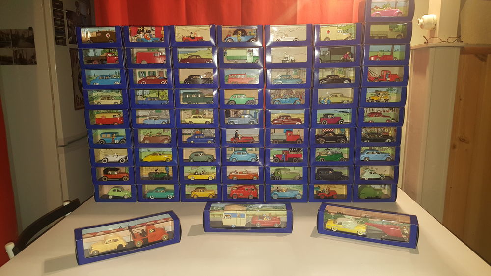 Miniatures collection "En voiture Tintin" &eacute;dition Atlas 