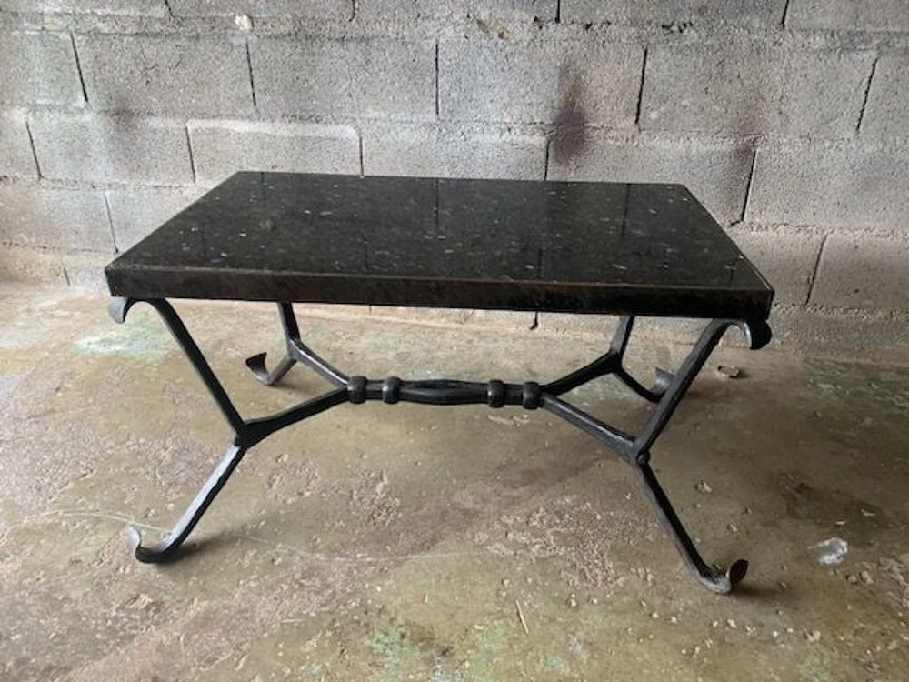 TABLE DE SALON EN FER FORGE Meubles