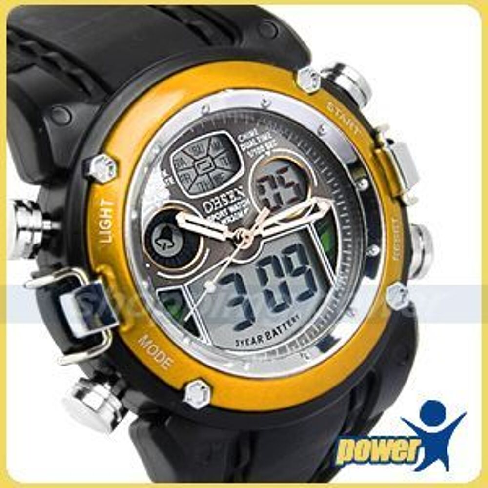 OHSEN MONTRE SPORT affichage multiple AK0003 Bijoux et montres