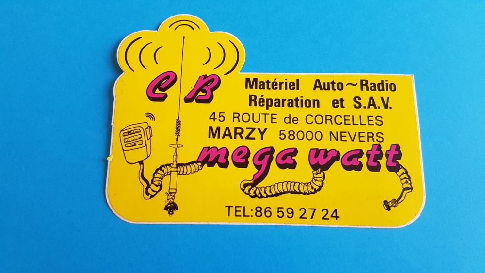 CB MEGA WATT * AUTOCOLLANT 