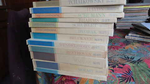 Le monde de la symphonie, 12 coffrets 33T vinyle 80 Jassans-Riottier (01)