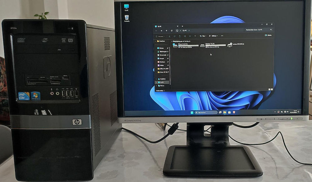 Ordinateur PC + ECRAN 22 Pouces HP Matériel informatique