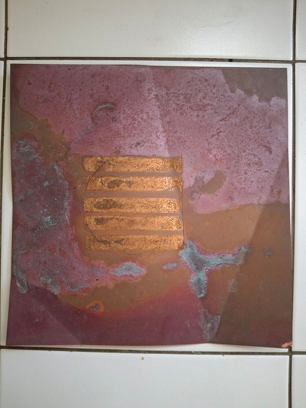 Plaques de cuivre Décoration
