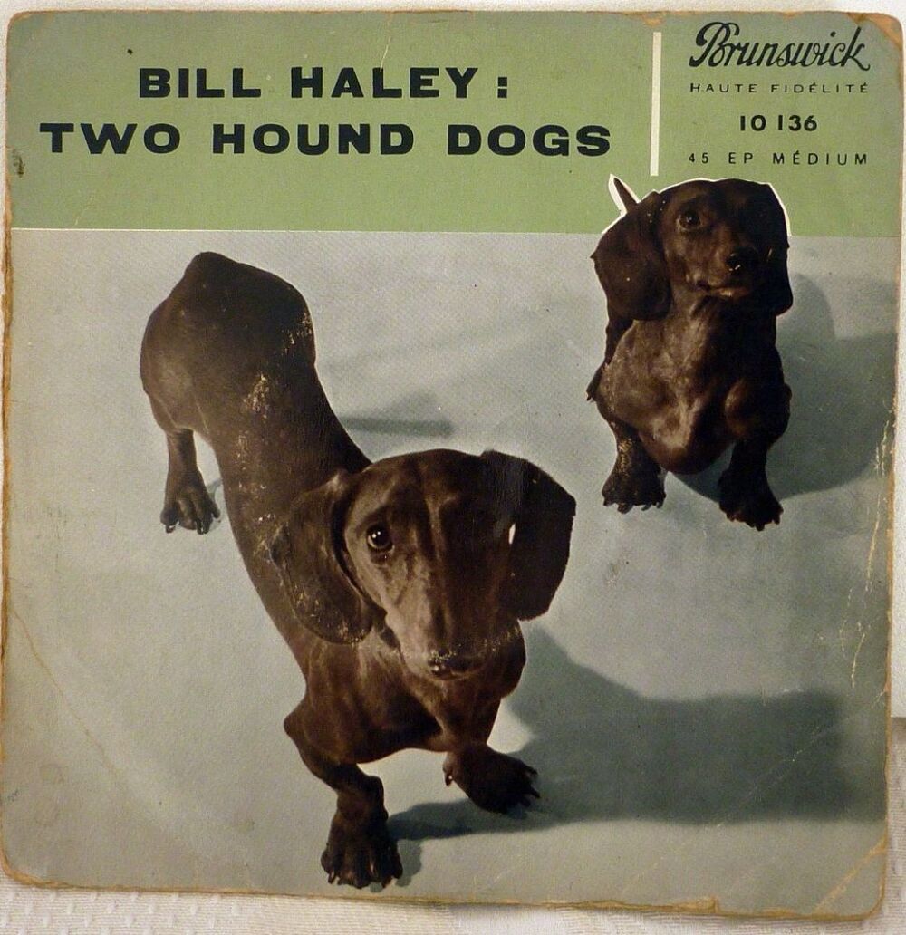 Bill Haley - two hound dogs CD et vinyles