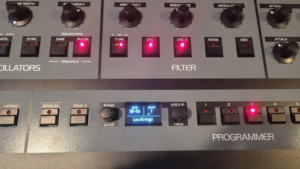 Oberheim OB-X8 8-Voice Polyphonic Analog Synthesizer Instruments de musique