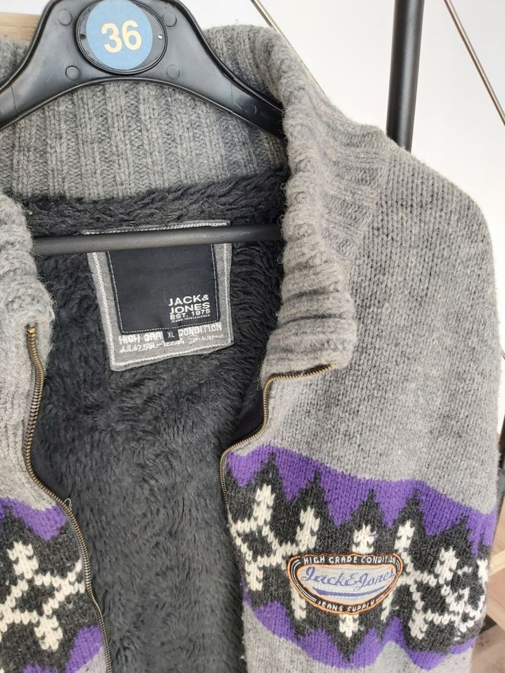 Pull doubl&eacute; homme Jack &amp; Jones XL Vêtements
