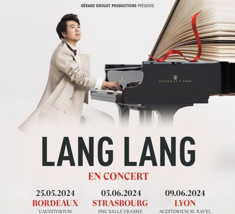 Recherche 2 places pour le concert de LANG LANG le 25 Mai 2024  l?opra de Bordeaux. 300 Bordeaux (33)