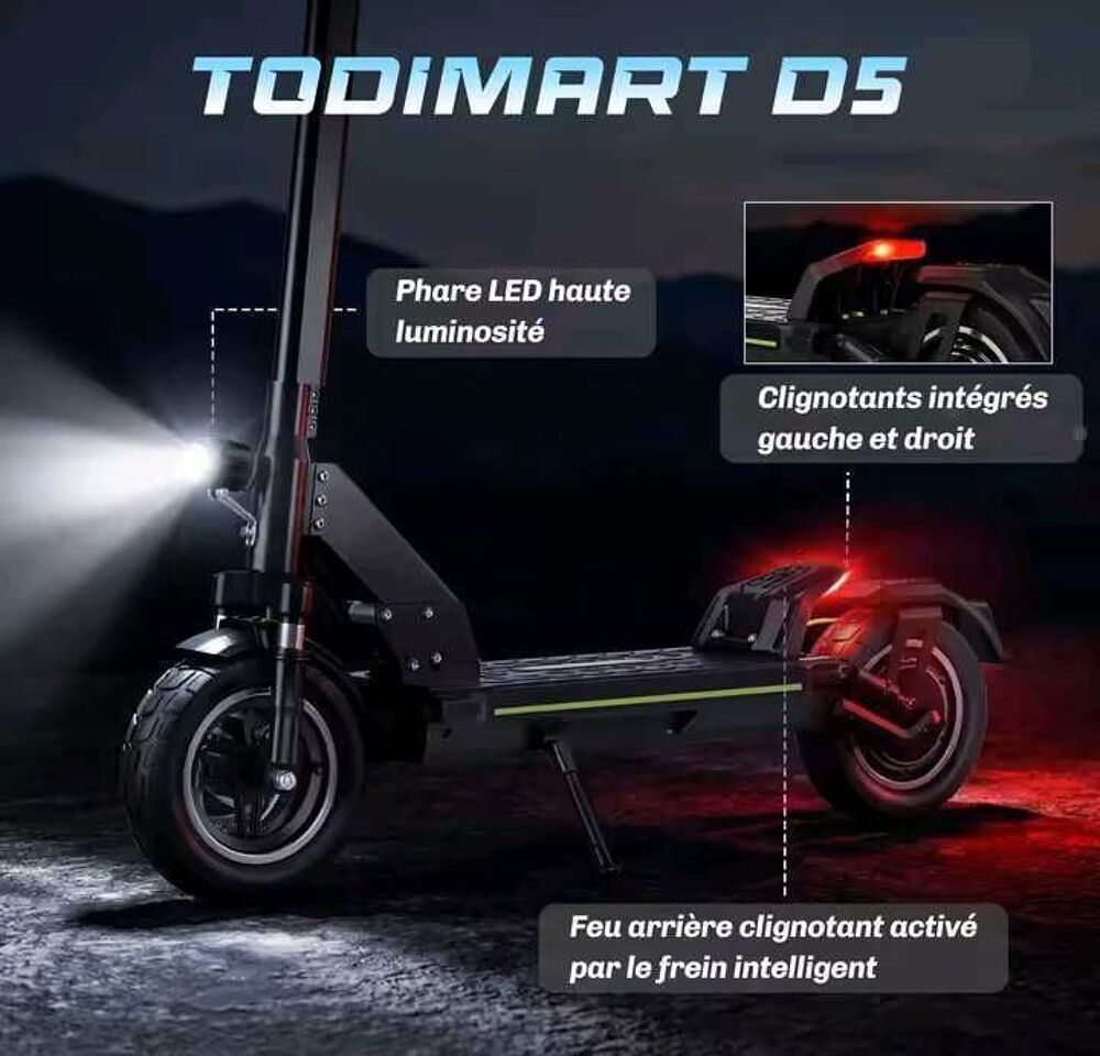 trottinette &eacute;lectrique Vélos