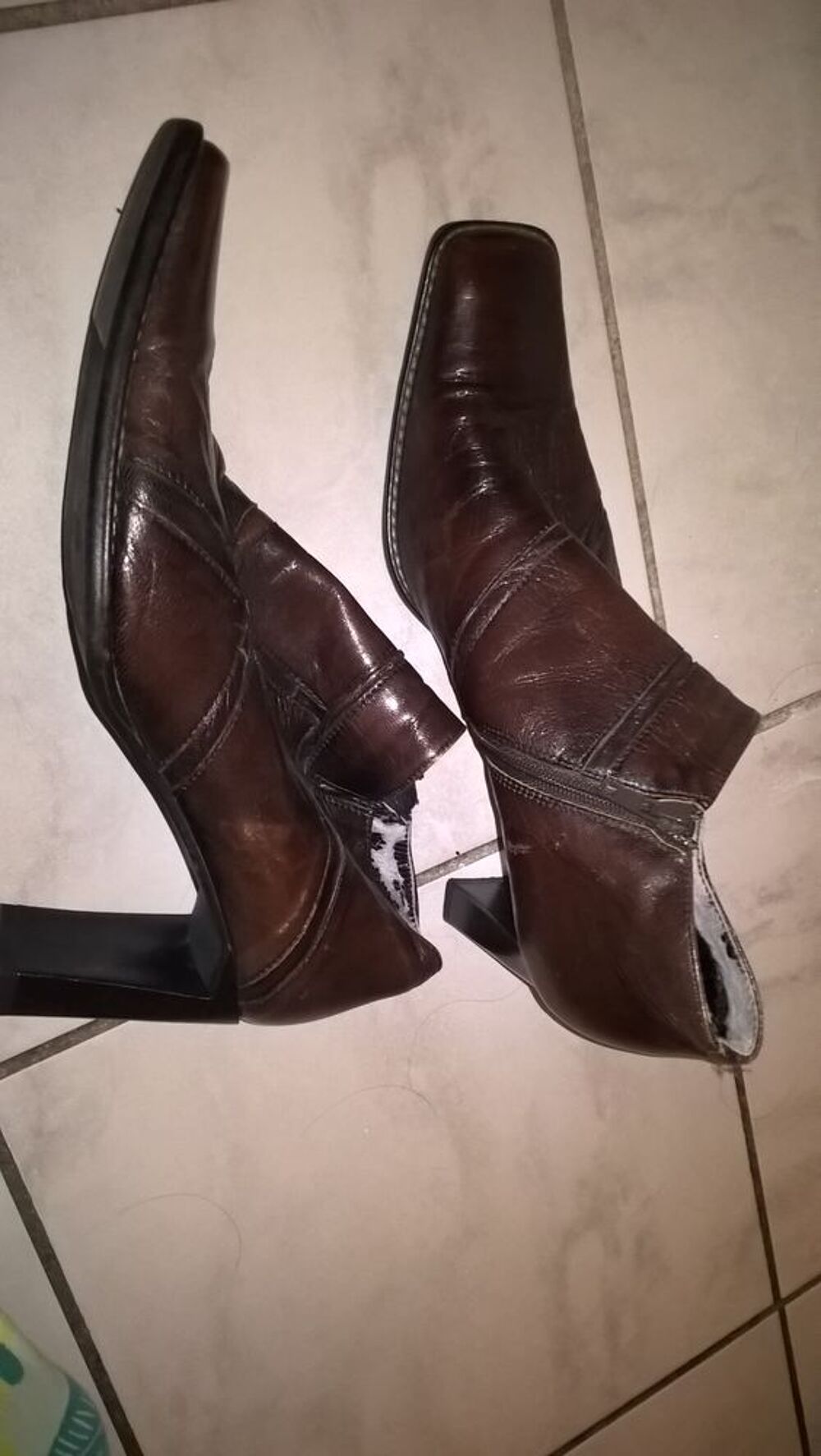 Bottinnes marron Chaussures