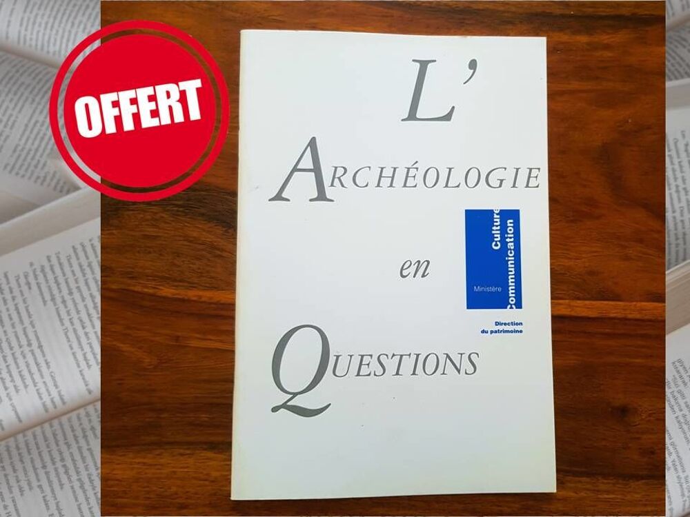 Guides arch&eacute;ologiques de la France - Lot 5 livres + 1 offert Livres et BD