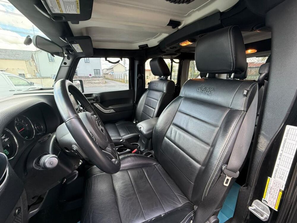 Wrangler SAHARA 2.8 CRD 4X4 200CH GARANTIE 6 MOIS / REPRISE POSSIBLE 2013 occasion 36300 Le Blanc