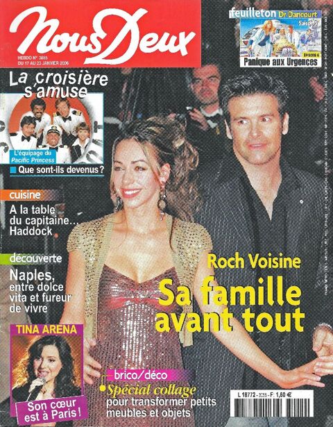 NOUS DEUX Magazine n3055 2006  Roch VOISINE  2 Castelnau-sur-Gupie (47)