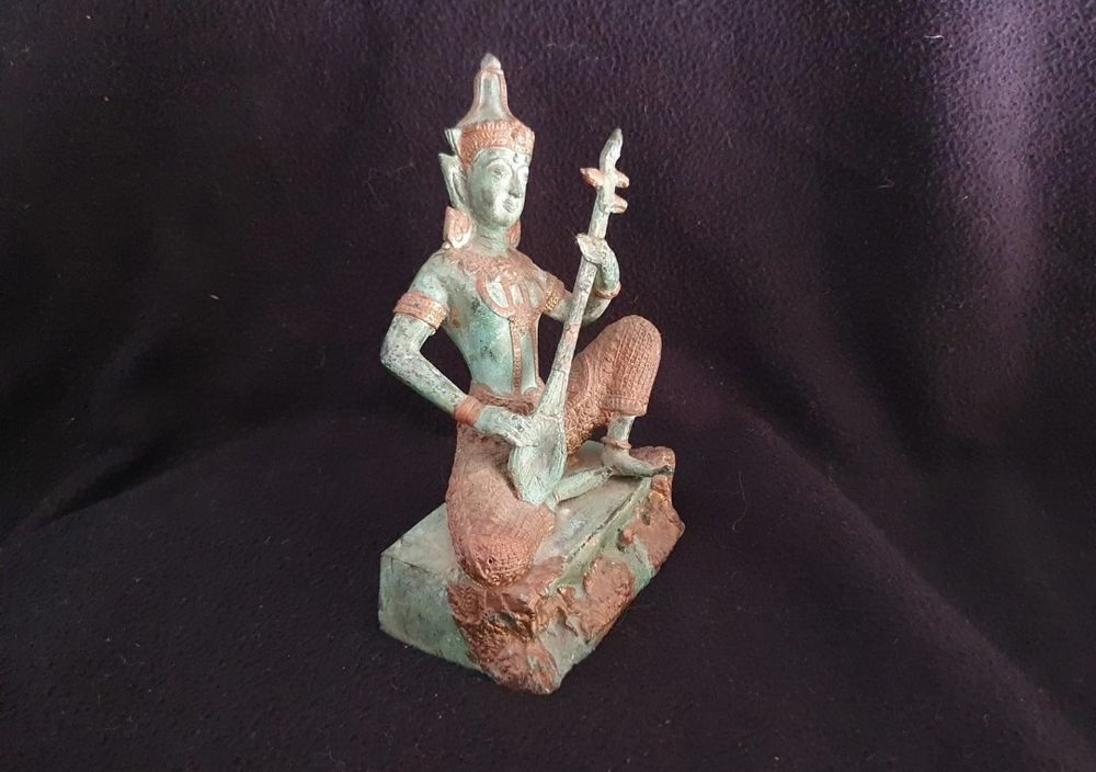 Statuette en bronze de Teppanom ann&eacute;e 1900-1920 Décoration