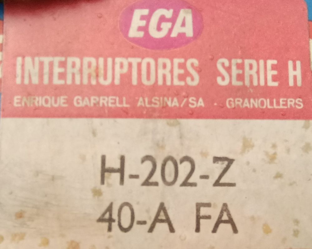 interrupteur tripolaire 40A moteur electrique Bricolage