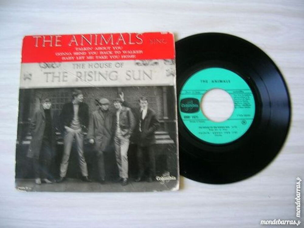 EP THE ANIMALS The house of the rising sun CD et vinyles