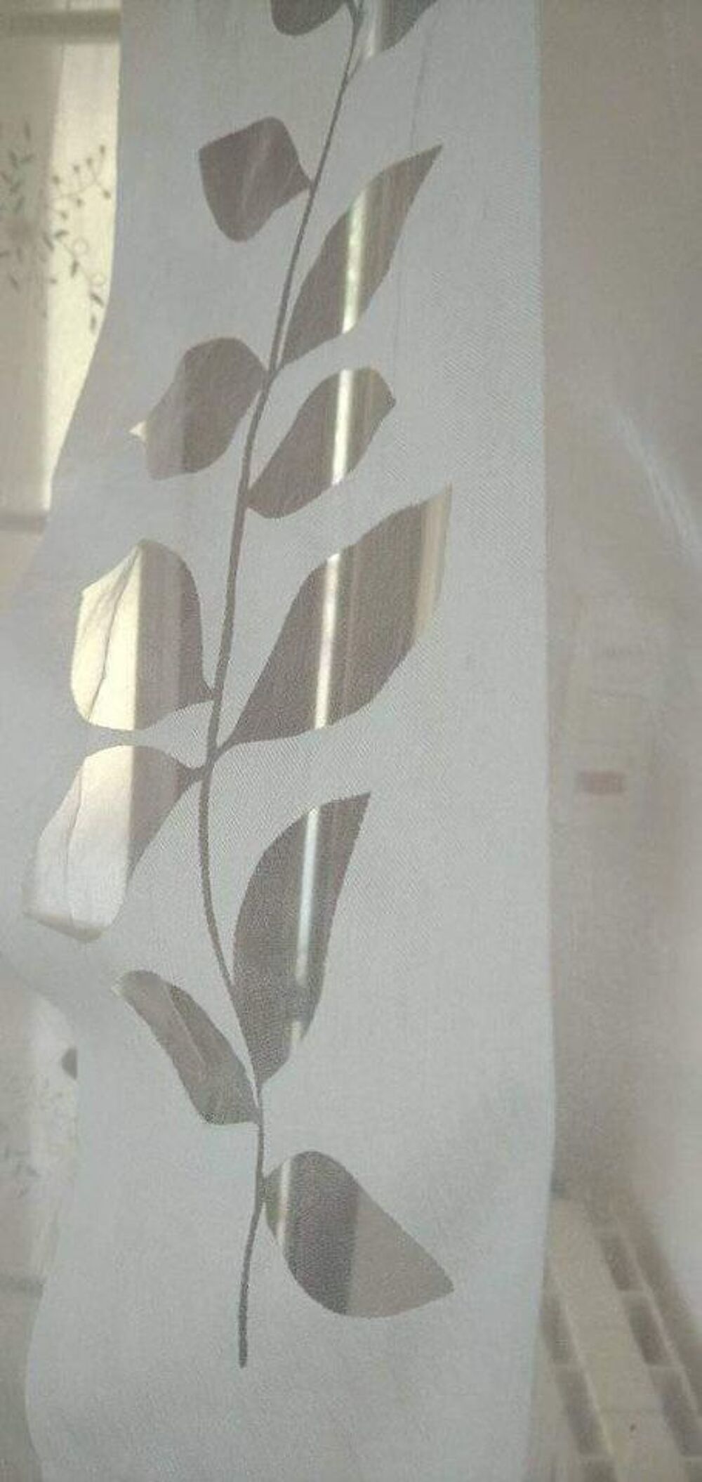 voilage ecru Décoration