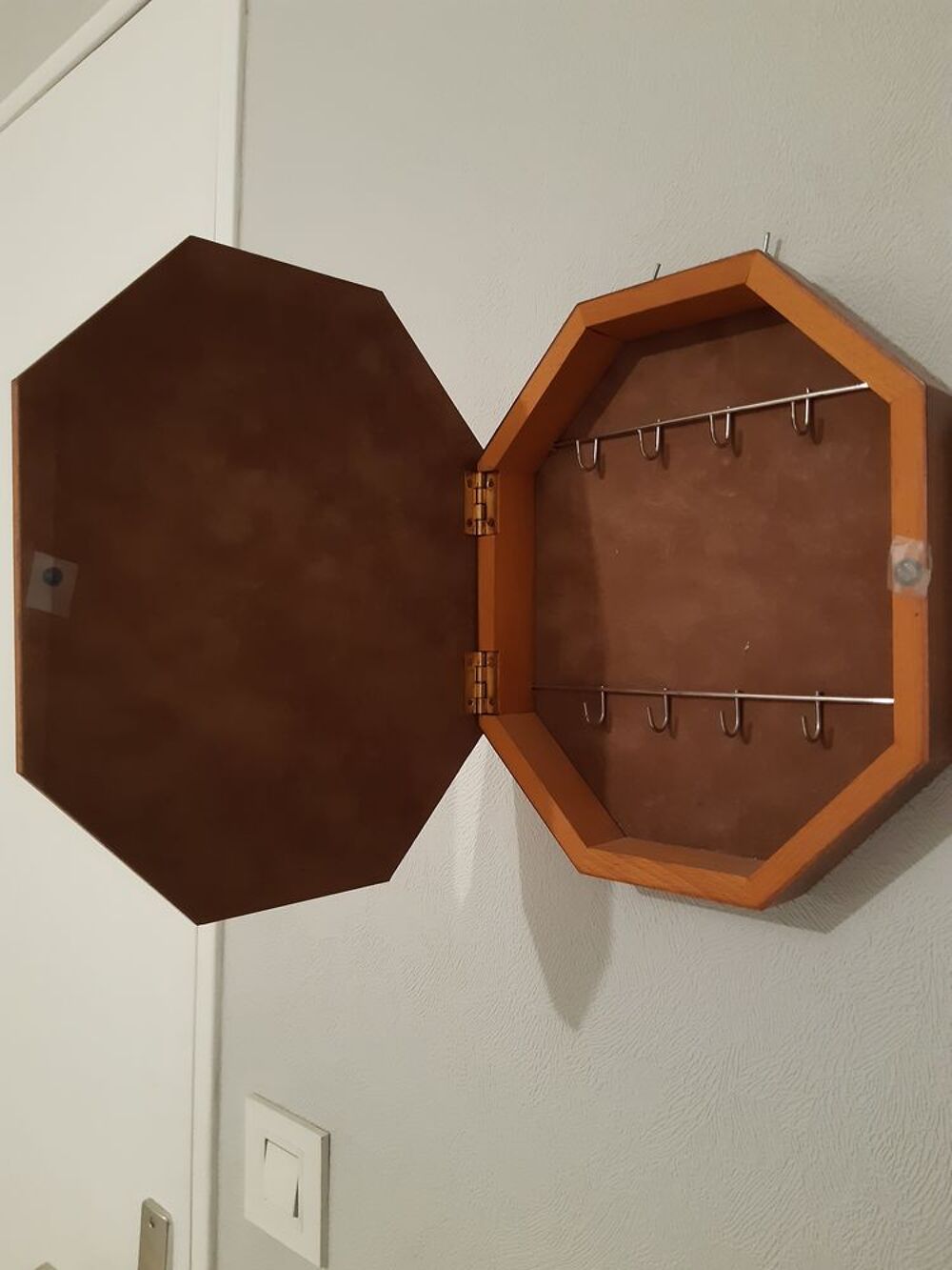 Bo&icirc;te &agrave; cl&eacute;s merisier Décoration