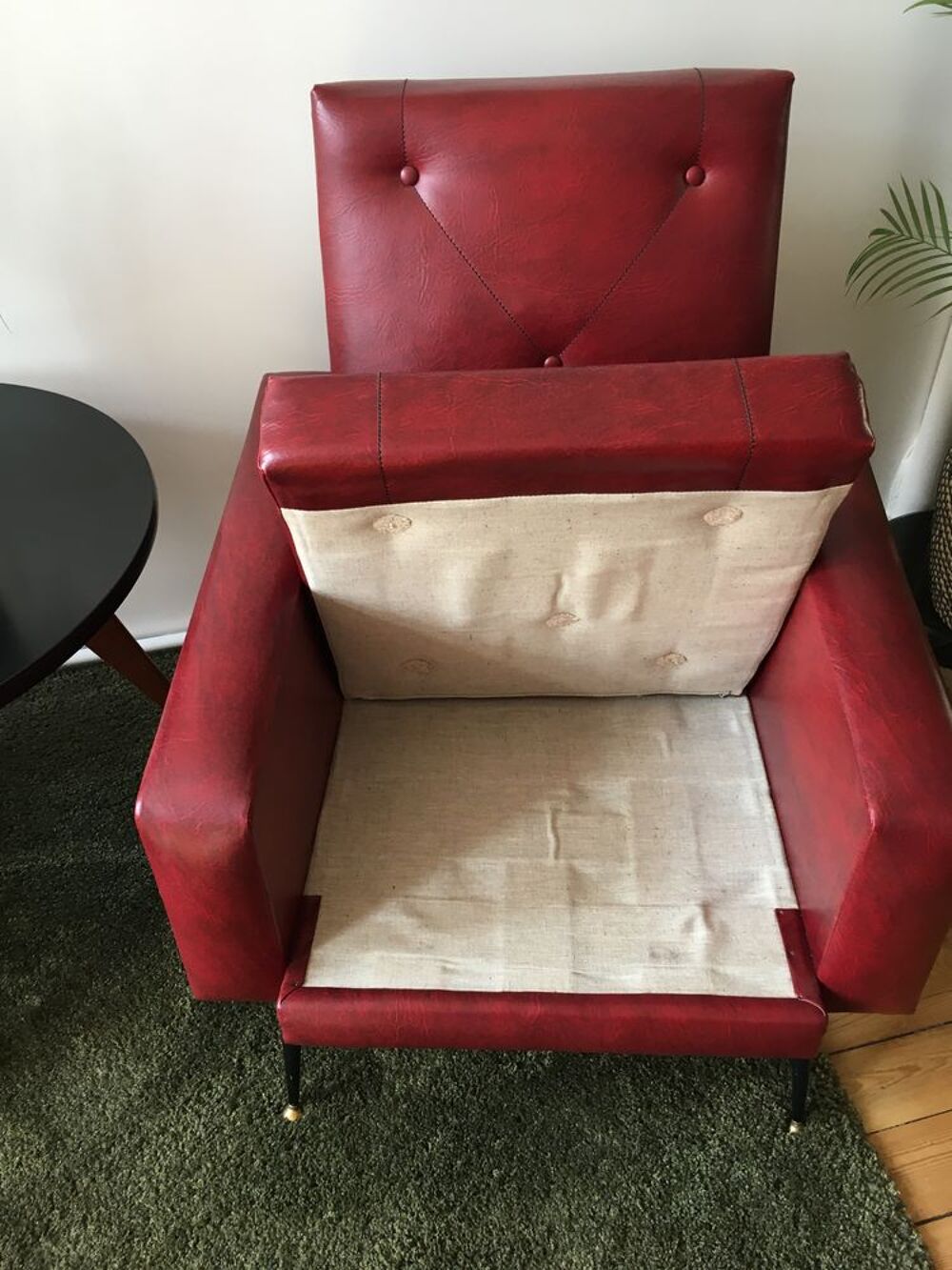 FAUTEUIL CUIR Meubles
