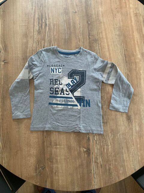 Tee shirt manches longues enfant garçon   Lupilu 3 Saleilles (66)