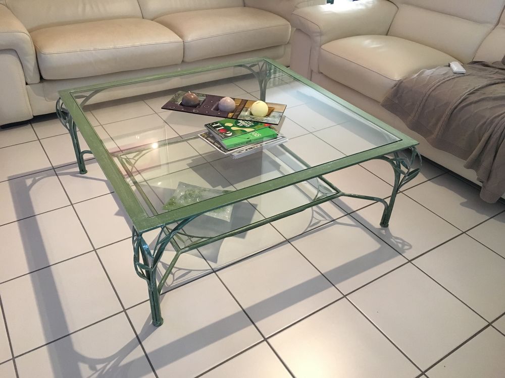 a vendre table salon et moirroir fabrication artisanale Meubles