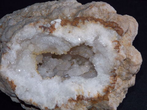 Géode de Quartz Doazit Landes France 1kg 122 50 Moyenmoutier (88)