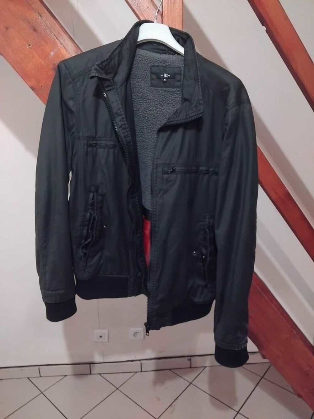 blouson Tex noire XL Vêtements