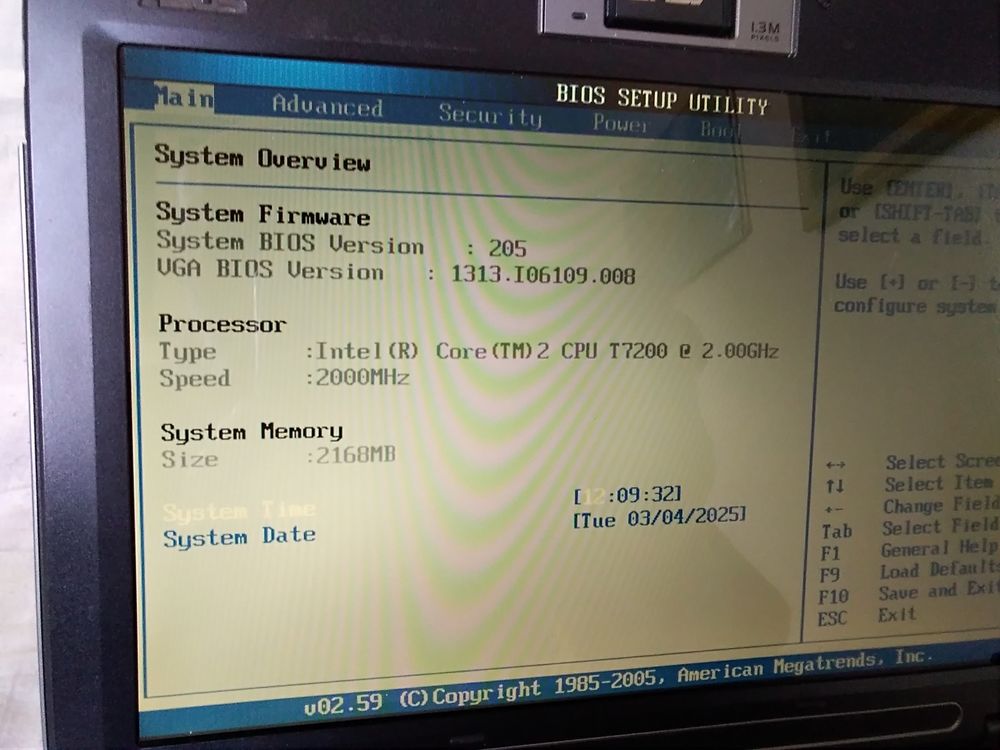 Laptop Asus W5F Matériel informatique