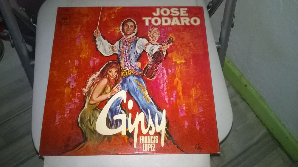 Vinyle Jos&eacute; Todaro
Gipsy
Francis Lopez
1988
Excellent et CD et vinyles